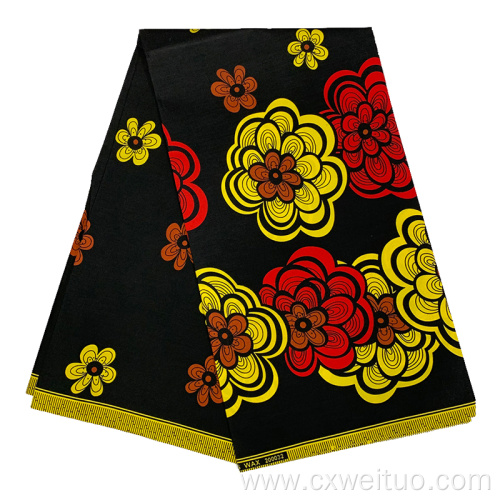 100% polyester wax printed african fabrics